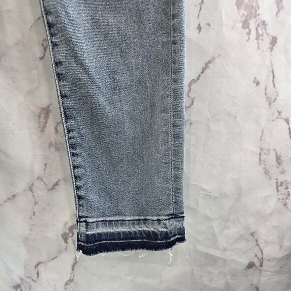 Pilcro Jeans Womens 25 Skinny High Rise Cigarette Light Wash Stone - Picture 5 of 13